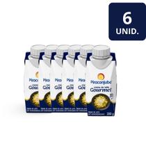 Kit 6 Creme de Leite Gourmet Piracanjuba 200g