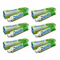 Kit 6 Creme Dental Nature Sem Fluor Vegano com Xilitol e Stevia 90g Kit 6 Creme Dental Nature Sem Fluor Vegano com Xilitol e Stevia 90g
