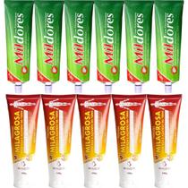 Kit 6 Creme Para Massagem Mil Dores 100g + 5 Pomada Massageadora Milagrosa 150g
