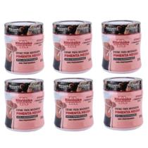 Kit 6 Creme Pimenta Negra 200g