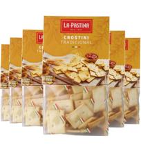 Kit 6 Crostini Italiano La Pastina Tradicional 200G