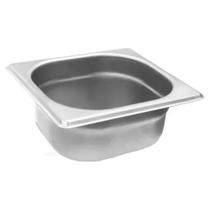 Kit 6 Cubas Gastronômicas GN 1/6x100 MM em Inox para Buffet Sebem