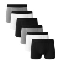 Kit 6 Cueca Boxer Algodão Box Cotton Sortida C5