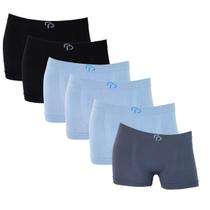 Kit 6 Cueca Boxer Rafa Parize Original Infantil Menino Sem Costura Microfibra