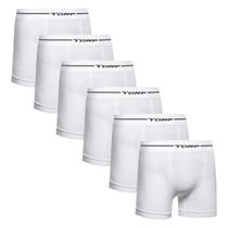 Kit 6 Cueca Boxer Sem Costura Microfibra Confortavel Torp