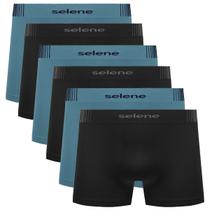Kit 6 Cueca Infantil Selene Sem Costura e Leve Respirável