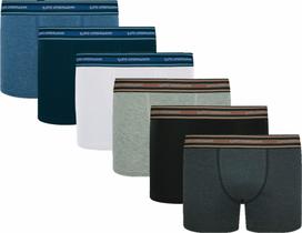 Kit 6 Cueca Lupo Infantil 141 Box Boxer Original Cotton Algodão Kit 6 Cueca Lupo Infantil 141 Box Boxer Original Cotton Algodão