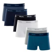 Kit 6 Cuecas Box Infantil Boxer Juvenil Mash Algodão 110.07 Kit 6 Cuecas Box Infantil Boxer Juvenil Mash Algodão 110.07