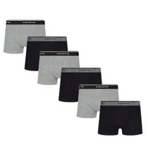 Kit 6 Cuecas Boxer Box Infantil Kids Em Algodão Cotton