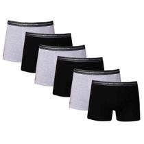 Kit 6 Cuecas Boxer Lupo Masculina Algodão Elástico Dia a Dia Boa e Durável Original Confortável Kit 6 Cuecas Boxer Lupo Masculina Algodão Elástico Dia a Dia Boa e Durável Original Confortável