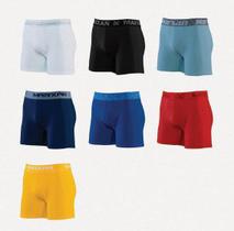 Kit 6 Cuecas Boxer Marxan Algodão Liso P M G GG Kit 6 Cuecas Boxer Marxan Algodão Liso P M G GG