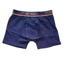 Kit 6 Cuecas Boxer Marxan Algodão Liso P M G GG Kit 6 Cuecas Boxer Marxan Algodão Liso P M G GG