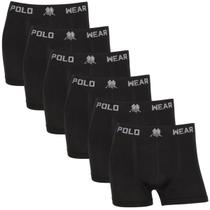 kit 6 Cuecas Boxer Masculina Polo Wear Lisa Premium Original