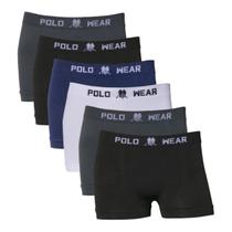 Kit 6 Cuecas Boxer Polo Wear Infantil Microfibra Sortido Kit 6 Cuecas Boxer Polo Wear Infantil Microfibra Sortido