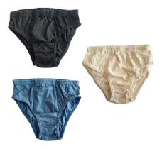 Kit 6 cuecas criança 1100 p ao g kellynha