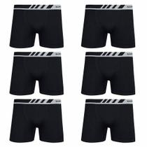 Kit/6 Cuecas Lupo Boxer Microfibra 671-002 Kit/6 Cuecas Lupo Boxer Microfibra 671-002