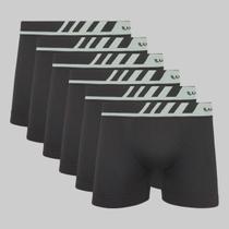 Kit 6 Cuecas Lupo Boxer Microfibra Sem Costura 00671