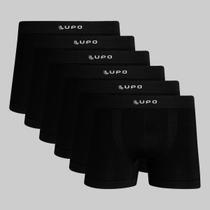 Kit 6 Cuecas Lupo Boxer Micromodal Sem Costura 00661
