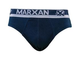 Kit 6 Cuecas Marxan Slip Canelada 100% Algodão