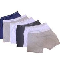 Kit 6 Cuecas Masculina Boxer 96% Algodão Cores Sortidas - M Kit 6 Cuecas Masculina Boxer 96% Algodão Cores Sortidas - M