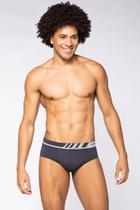 Kit 6 Cuecas Masculina Slip Lupo Microfibra Adulto Sem Costura Original P-XG