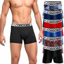 Kit 6 Cuecas Masculinas Boxer Alta Qualidade Cores Variadas Qualidade AAA