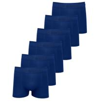 Kit 6 Cuecas Masculinas Boxer Microfibra Huxter