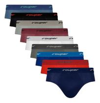 Kit 6 Cuecas Rouper Slip Algoão Premium Adulto Toque Macio Cor:SortidasTamanho:GG