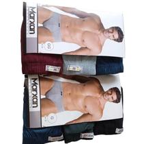 Kit 6 Cuecas Slip Algodão Canelado Elástico Embutido Adulto Marxan Kit 6 Cuecas Slip Algodão Canelado Elástico Embutido Adulto Marxan