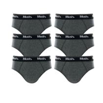 Kit 6 Cuecas Slip Infantil Mash 015.20 Kit 6 Cuecas Slip Infantil Mash 015.20