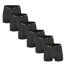 Kit 6 Cuecas Zorba Boxer com Abertura 848 Chu - M