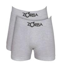 Kit 6 Cuecas Zorba Sem Costura Em Algodão Cotton Modelo Boxer Box Algodão