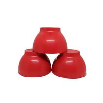 Kit 6 Cumbuca Bowl Tigela 700 Ml Plástico P/ Festa Atacado Vermelho Kit 6 Cumbuca Bowl Tigela 700 Ml Plástico P/ Festa Atacado Vermelho