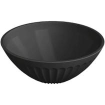 Kit 6 Cumbucas Plásticas 400ml Pretas Bowls Tigelas Uz Sobremesa Sorvete Cereais