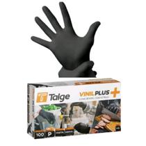 Kit 6 Cx 600 Luva Preta Gormet Vinil Plus Nitrilo Talge P Nf Kit 6 Cx 600 Luva Preta Gormet Vinil Plus Nitrilo Talge P Nf