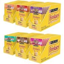 Kit 6 Cxs Purina Friskies Ao Molho Gatos Sabores Mix 15x85g Kit 6 Cxs Purina Friskies Ao Molho Gatos Sabores Mix 15x85g