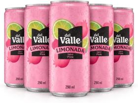 KIT 6 Del Valle Suco Limonada Lata 290ml Sabores Sabor:Pink