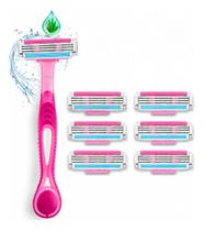 Kit 6 Depilador Feminino Gillete Venus Suave Aloe Vera