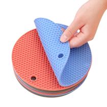 kit 6 Descansos Panela em Silicone Protetor Resistente
