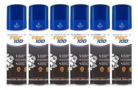Kit 6 Descarbonizante Tec100 Tecbrill Limpa Bicos Borboletas