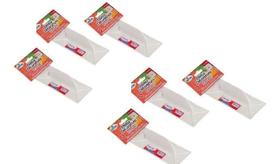 Kit 6 Desempenadeira Mini Para Grafiato 07X16 - Castor