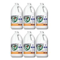Kit 6 Desengordurantes Profissional 2 Litros CIF