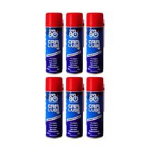 Kit 6 Desengripante Antiferrugem Spray Carlub Car 80 300ml Lubrificante Multiuso Removedor De Ferrugem Proteção Contra Corrosão E Umidade Kit 6 Desengripante Antiferrugem Spray Carlub Car 80 300ml Lubrificante Multiuso Removedor De Ferrugem Proteção Contra Corrosão E Umidade