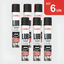 Kit 6 Desengripante Óleo Lubrificante Multiuso Spray Cibra Kit 6 Desengripante Óleo Lubrificante Multiuso Spray Cibra