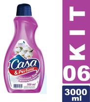 Kit 6 Desinfetante Intuizione New Casa e Perfume 3000ml - CasaKm