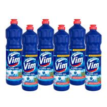 Kit 6 Desinfetantes Vim Multiuso Cloro Gel Original 700ml