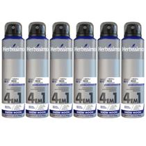 Kit 6 Desodorante Aerossol Herbíssimo Snow Moon 150 Ml - Dana Kit 6 Desodorante Aerossol Herbíssimo Snow Moon 150 Ml - Dana