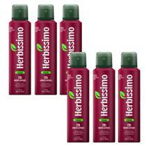 Kit 6 Desodorante Aerossol Herbíssimo Volcano 150 Ml - Dana Kit 6 Desodorante Aerossol Herbíssimo Volcano 150 Ml - Dana