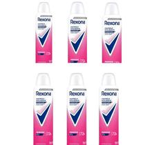 Kit 6 Desodorante Antitranspirante Rexona PowderDry Feminino Kit 6 Desodorante Antitranspirante Rexona PowderDry Feminino