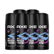 Kit 6 Desodorante Axe Men 48H Proteção com Perfume 90g